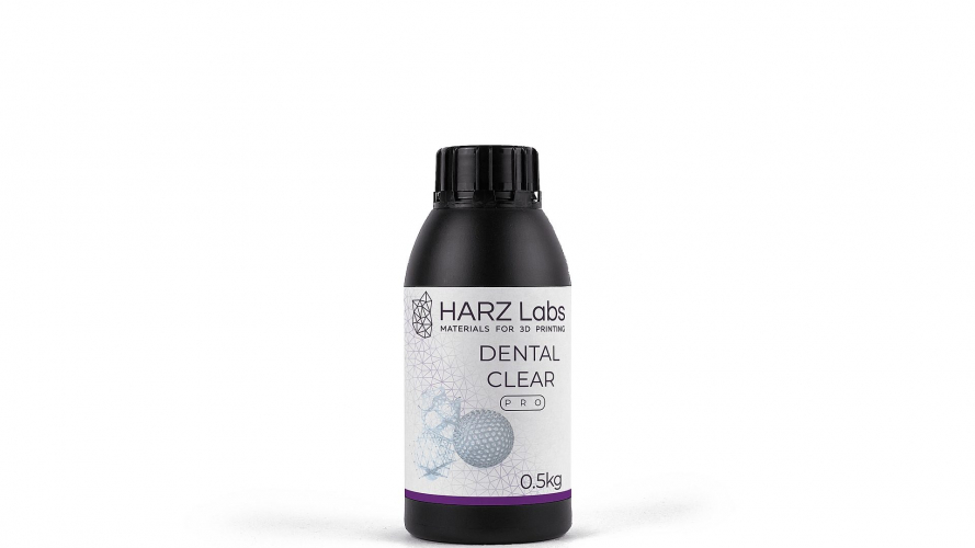 Фотополимер HARZ Labs Dental Clear PRO (0,5 кг)