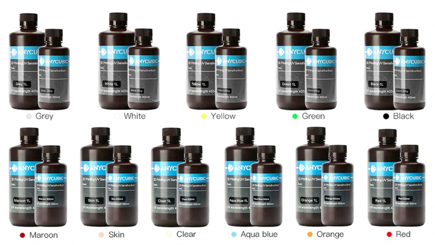 Фотополимер Anycubic Basic Clear (1 кг)