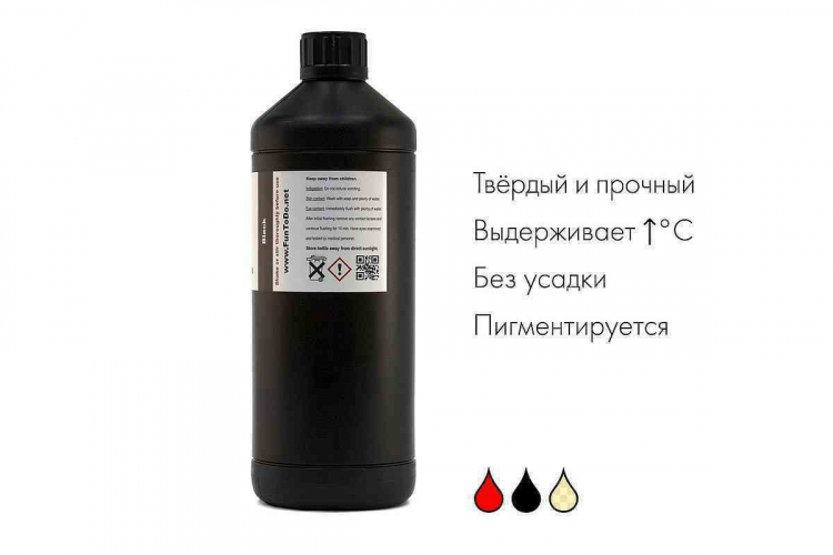 Фотополимер FunToDo Industrial Blend Red (1 кг)