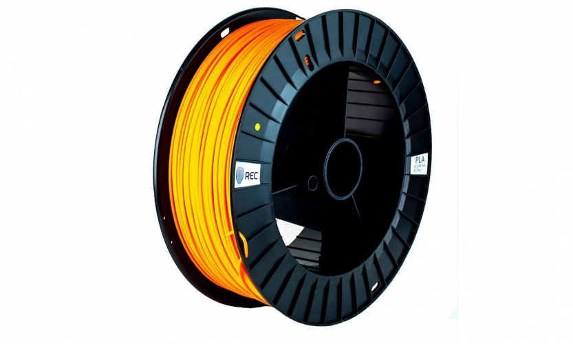 PLA пластик REC оранжевый 1,75 мм 2 кг