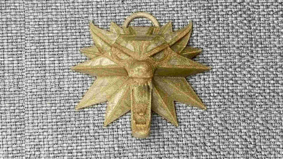 PLA Bestfilament золотистый металлик Model PLA-Bestfilament-Gold-Metal-Model