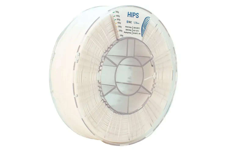 HIPS пластик REC натуральный 1,75 мм 2 кг